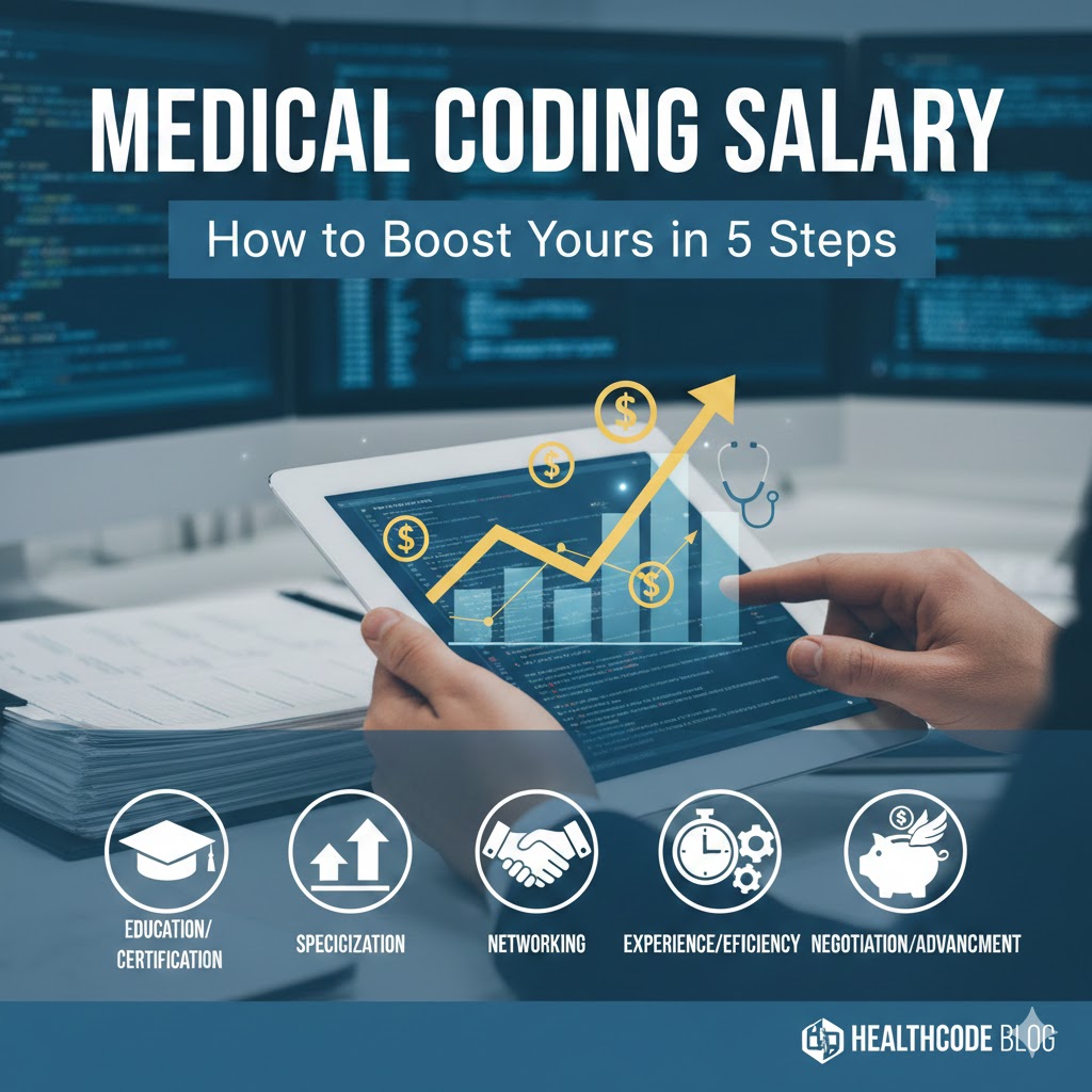 medical coding salary​ How to Boost Yours in 5 Steps