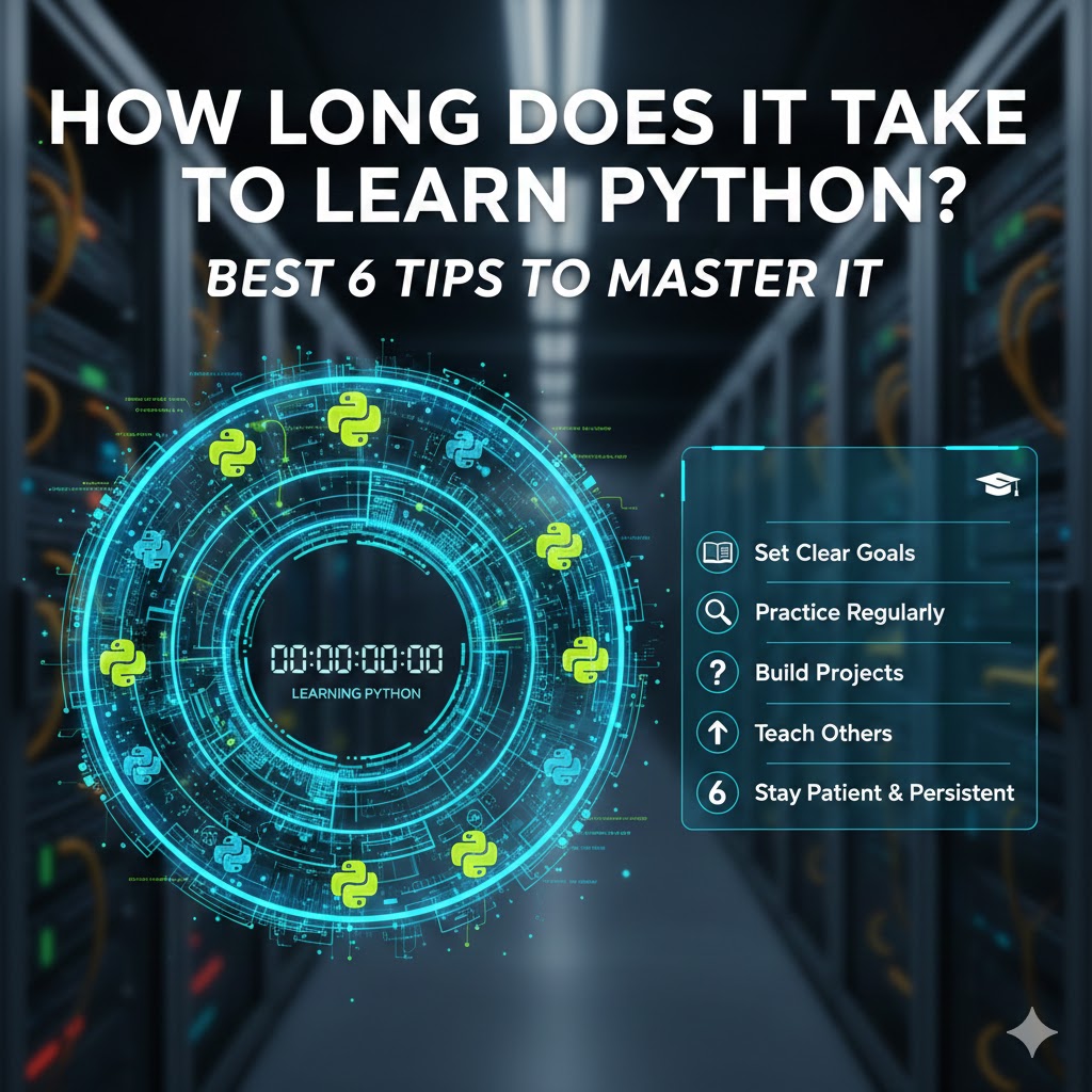 how long does it take to learn python​? Best 6 Tips to Master It