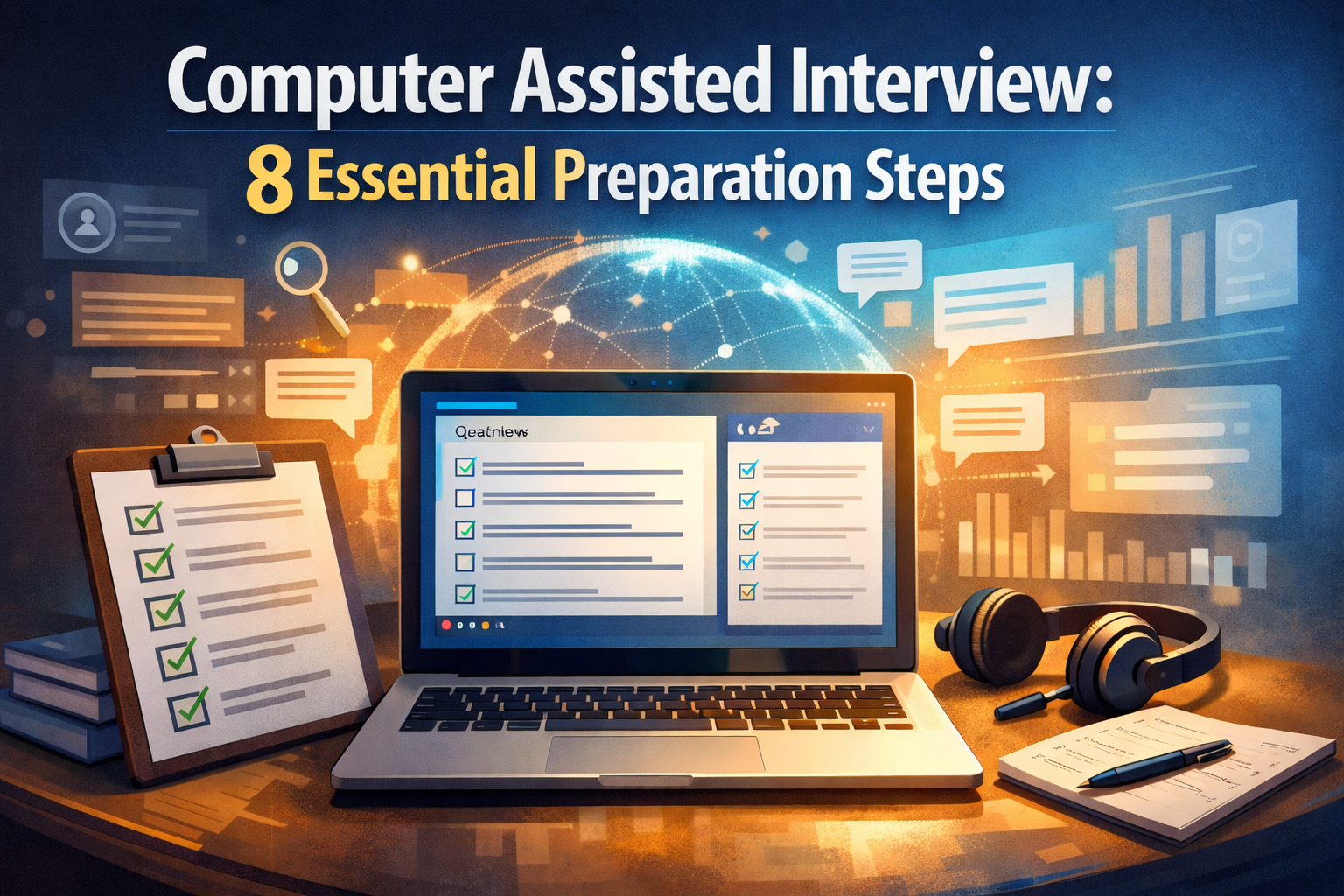 Computer Assisted Interview: 8 Essential Preparation Steps