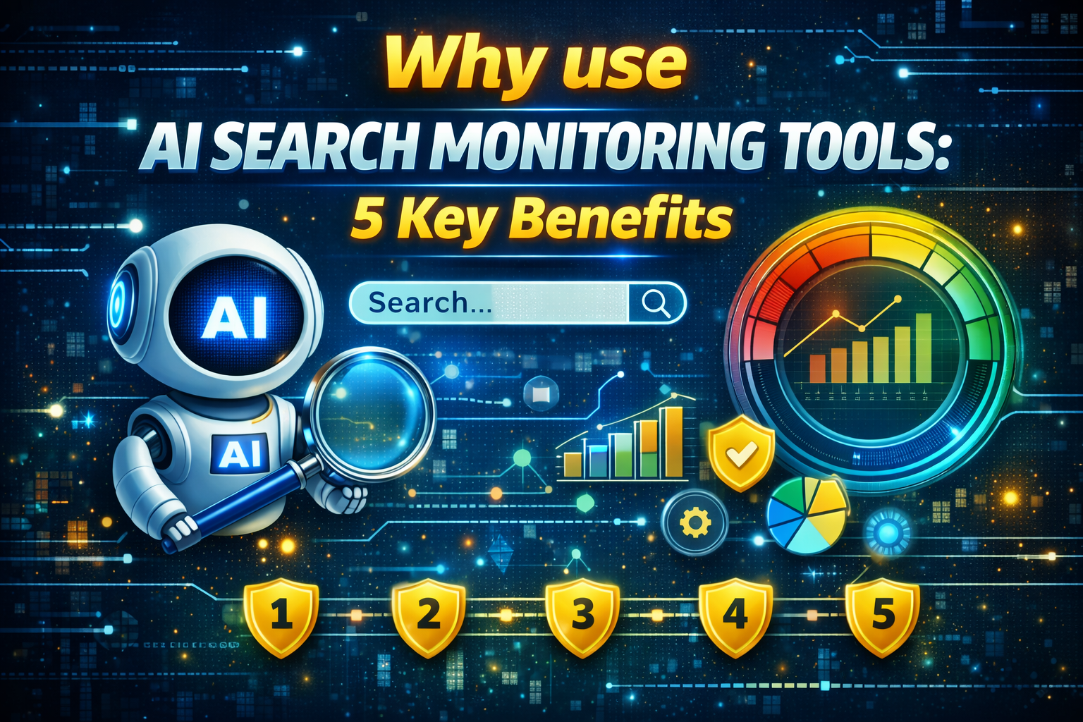 Why use ai search monitoring tools: 5 Key Benefits