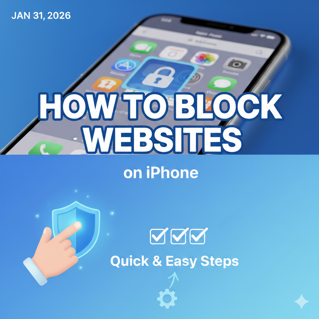 How to block websites on iPhone: Quick & Easy Steps