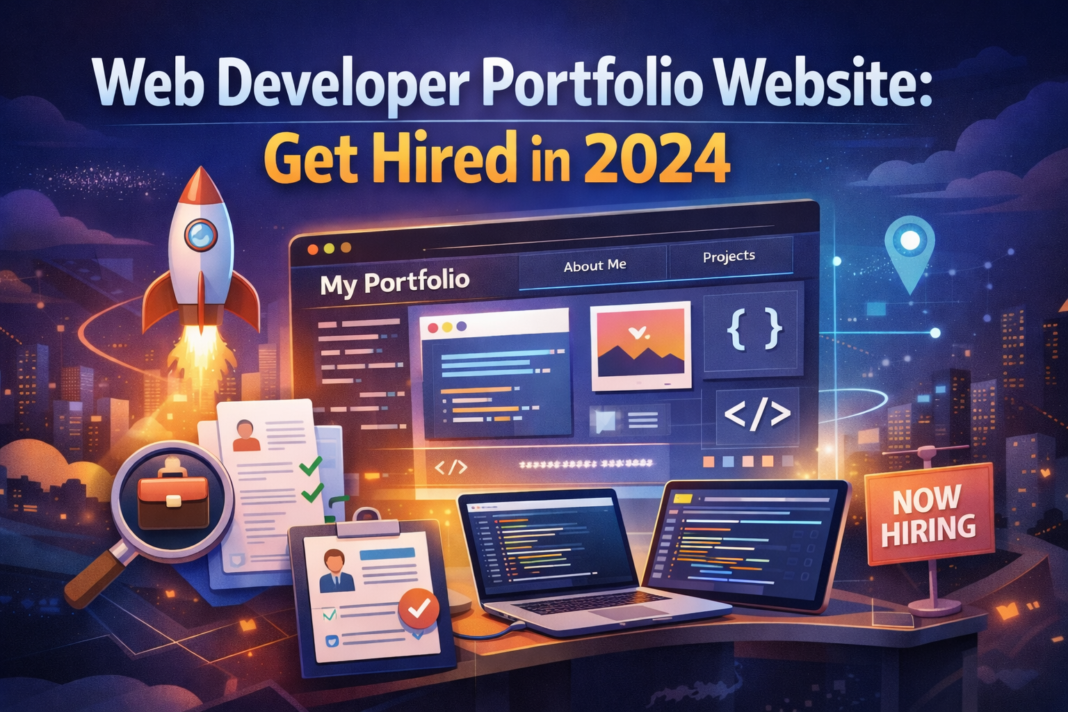 Web Developer Portfolio Website: Get Hired in 2024