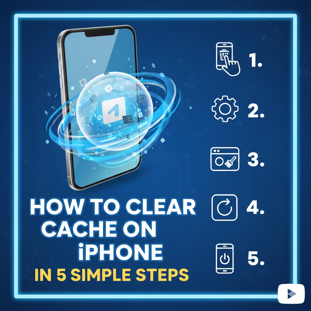 How to clear cache on iPhone in 5 Simple Steps