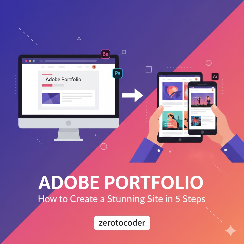adobe portfolio​: How to Create a Stunning Site in 5 Steps