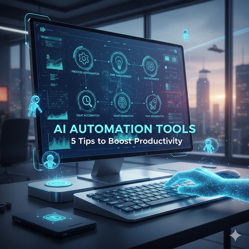 ai automation tools​ How 5 Tips to Boost Productivity