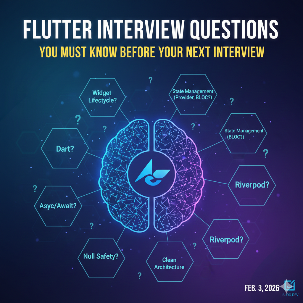 Flutter Interview Questions You Must Know Before Your Next Interview