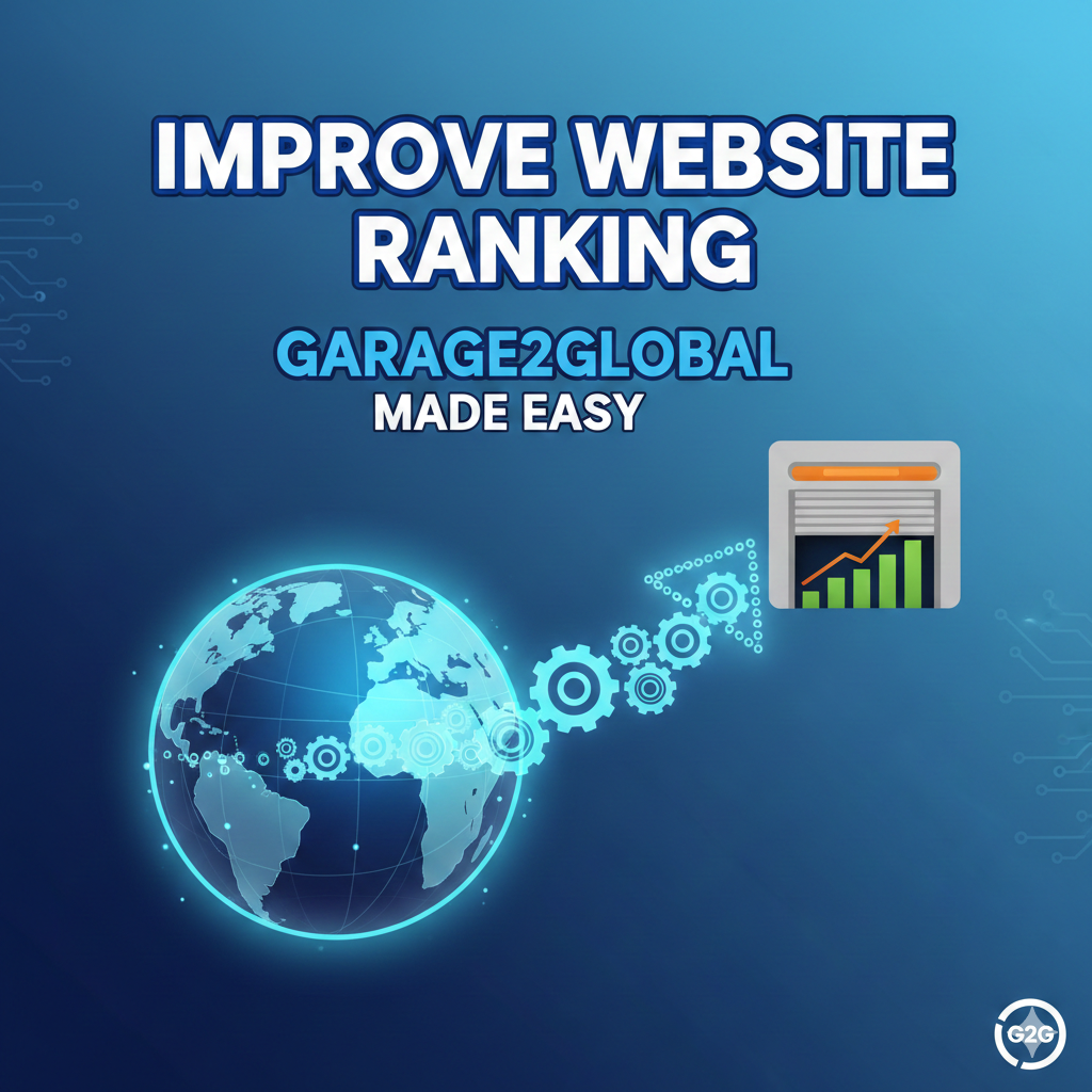 Improve Website Ranking with Garage2Global Made Easy